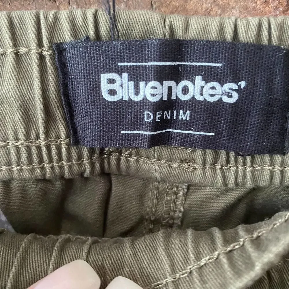 Bluenotes Slim Jogger Military Olive Green Size XL